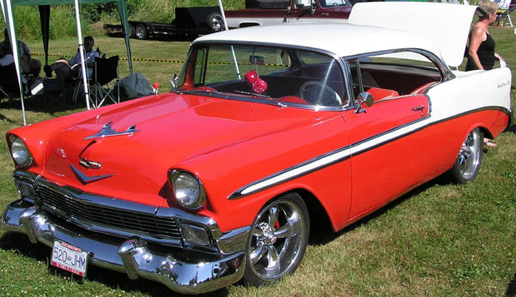 56 Chevy 2dr Hardtop