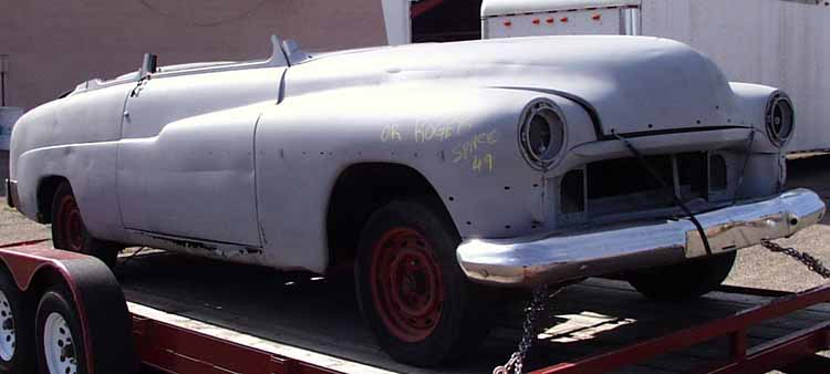 51 Mercury Chopped 2dr Sedan