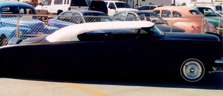 54 Ford Chopped Convertible Custom