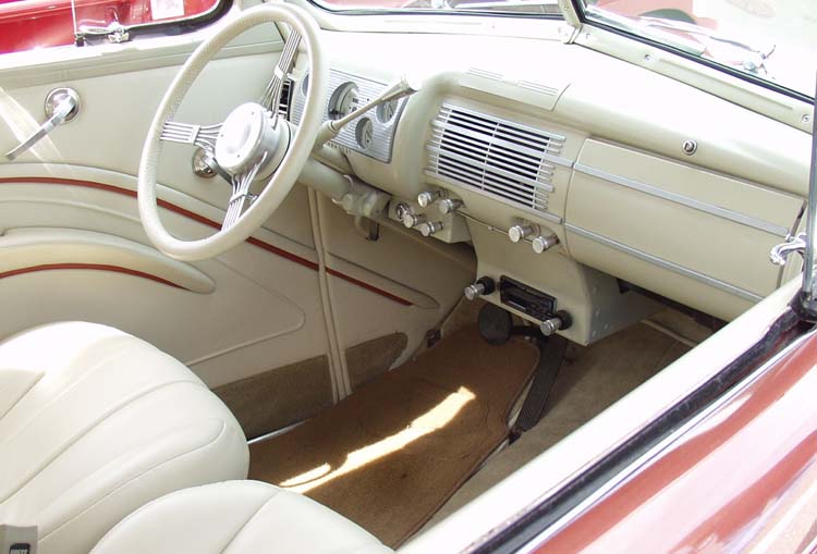 40 Ford Deluxe Tudor Sedan Custom Dash