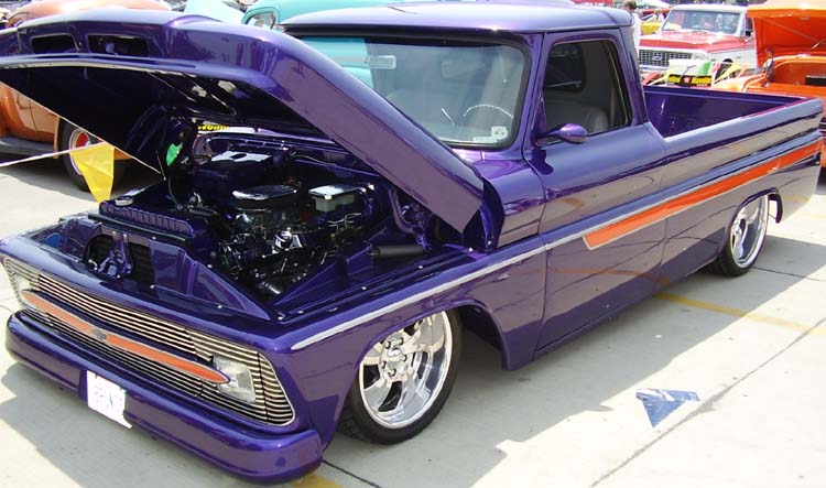 66 Chevy LWB Pickup Custom