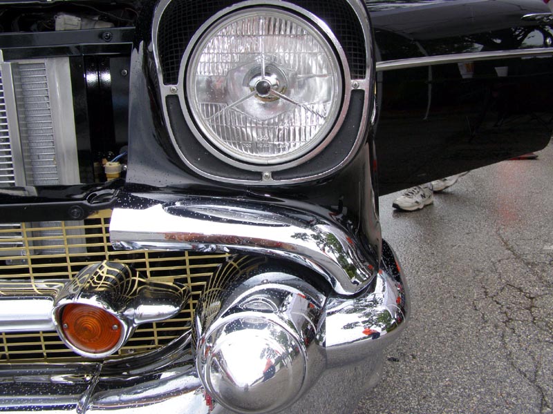57 Chevy 2dr Hardtop Detail