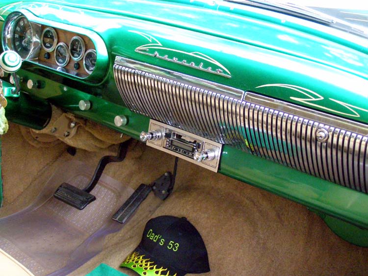 53 Chevy 2dr Sedan Custom Dash