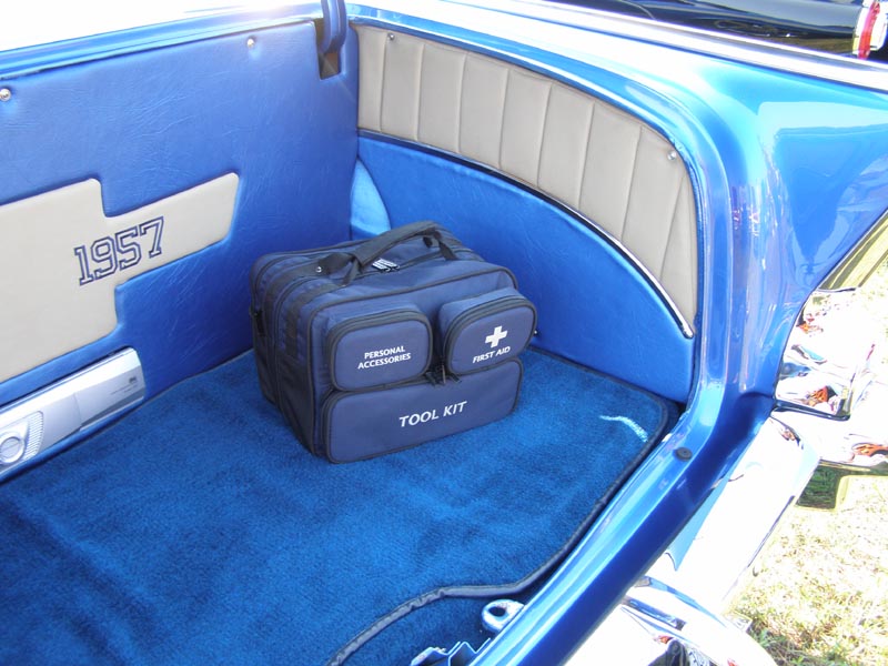 57 Chevy 2dr Hardtop Detail