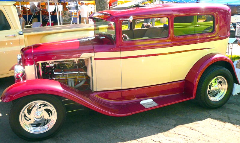 30 Ford Model A Chopped Tudor Sedan